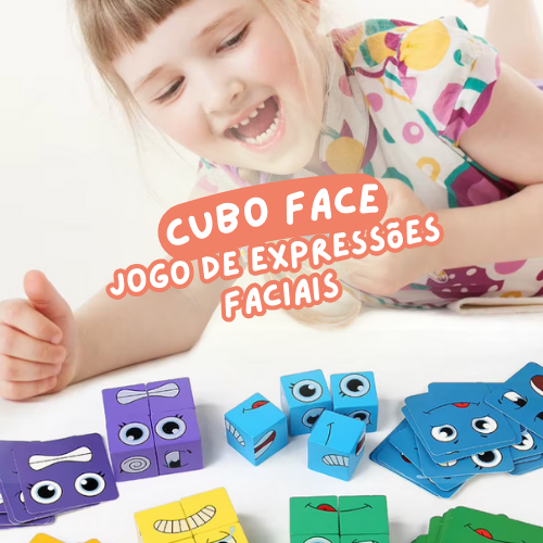 Cubo Face: Jogo de Expressões Faciais