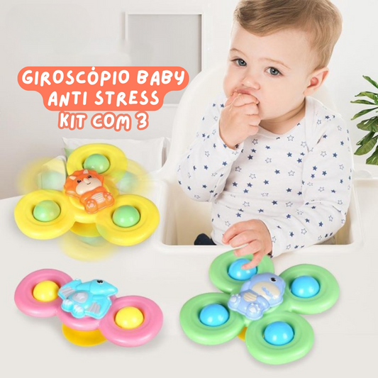 Giroscópio Baby Anti Stress®️ - KIT com 3