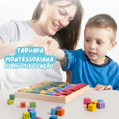 Tabuada Montessoriana de Multiplicação