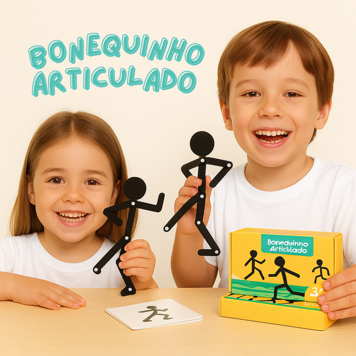 Bonequinho Articulado (2ª caixa com 50%OFF)