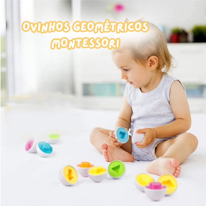 Ovinhos Geométricos Montessori