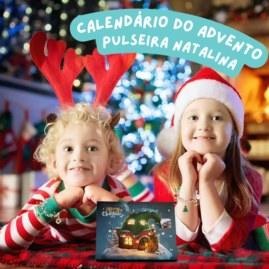 Calendário do Advento - Pulseira Natalina