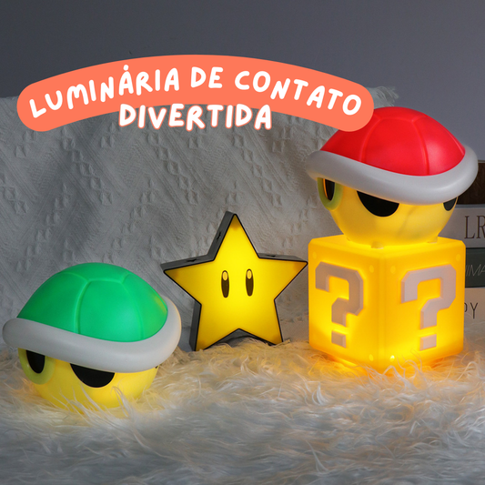 Luminária de Contato Divertida