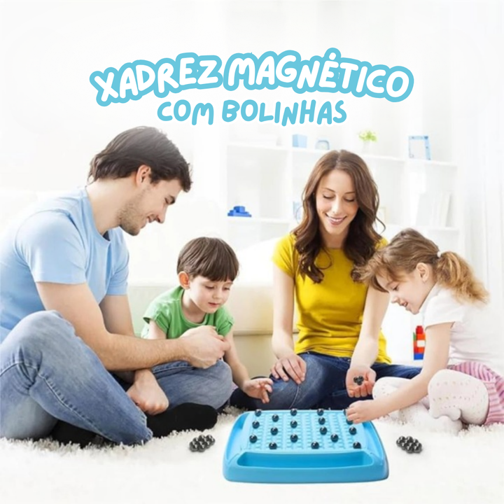 Xadrez Magnético com Bolinhas