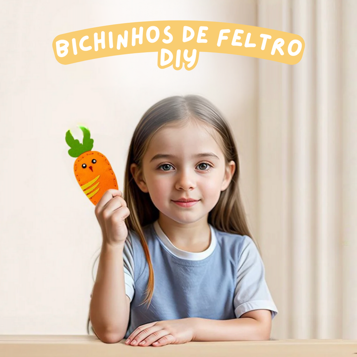 Bichinhos de Feltro DIY