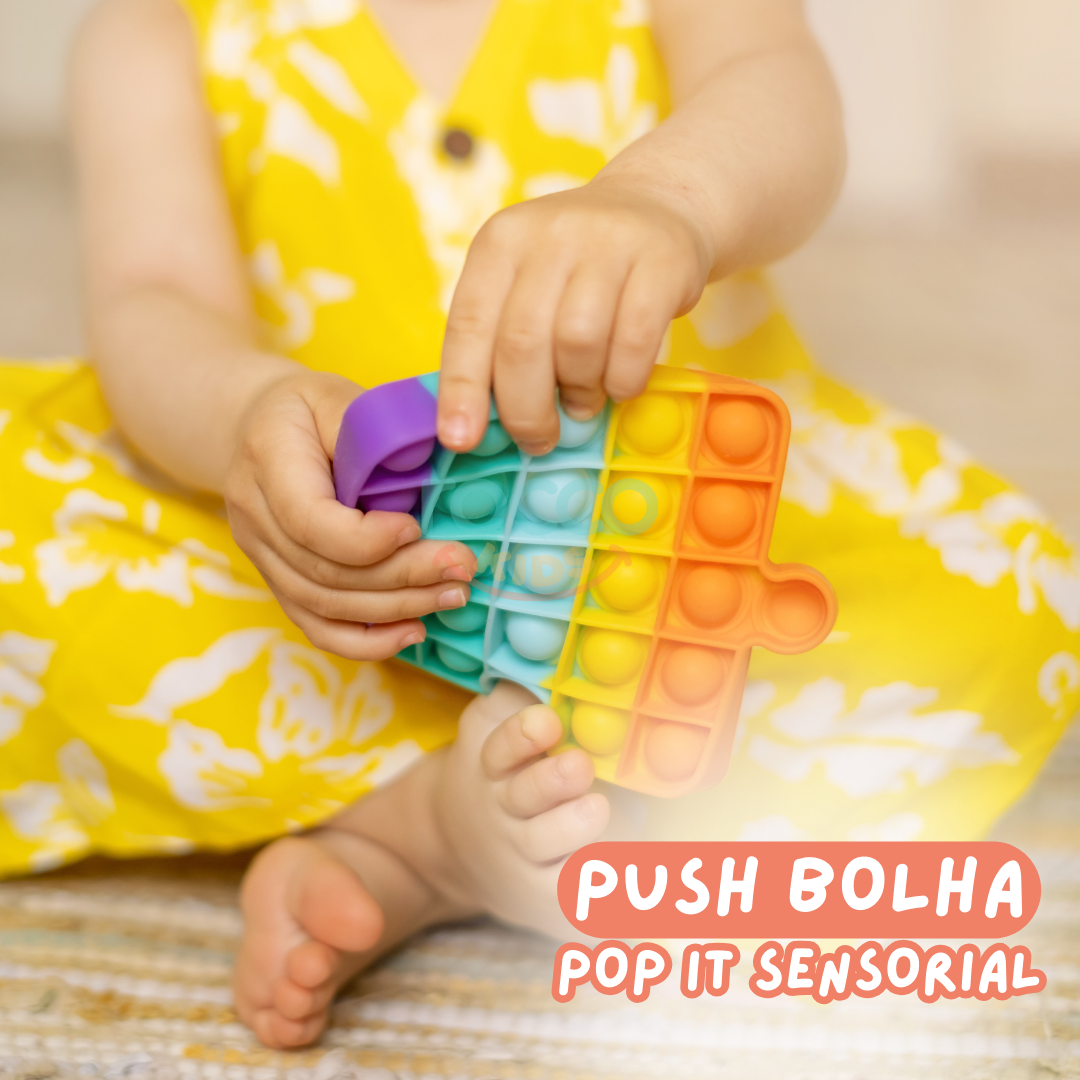 Push Bolha: Pop it Sensorial