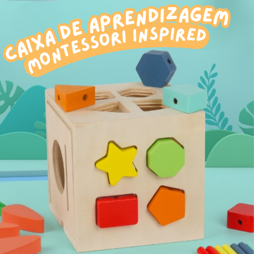 Caixa de Aprendizagem Montessori Inspired