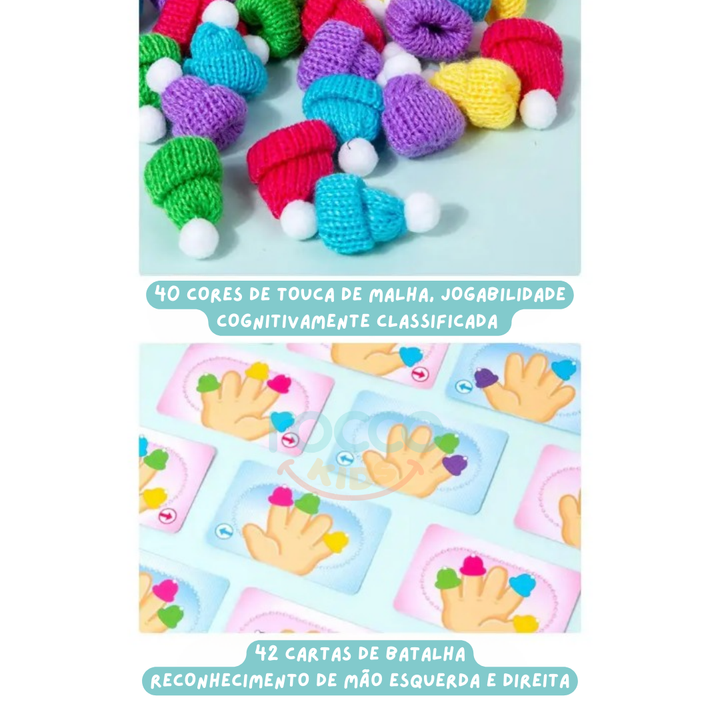 Jogo dos Dedinhos - Coordenação Mão/Olho