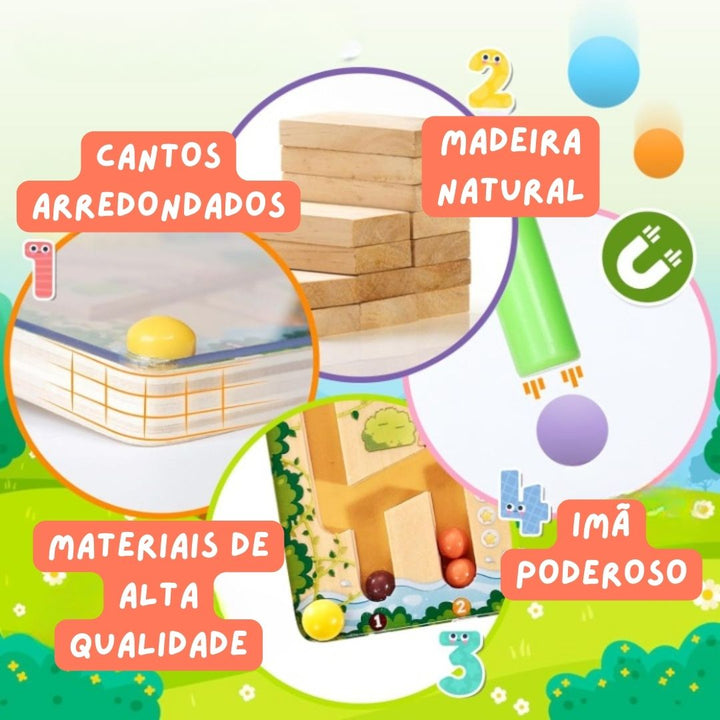 Labirinto Magnético de Padrões