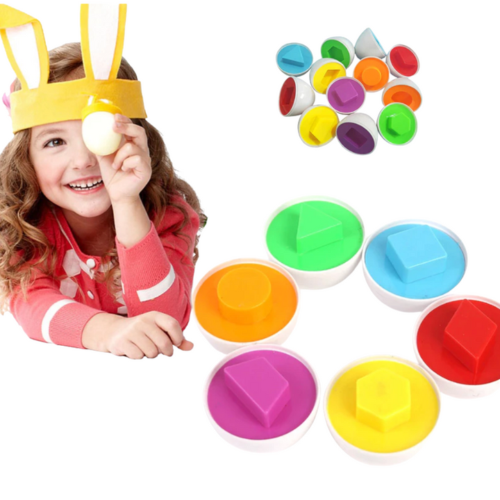 Ovinhos Geométricos Montessori