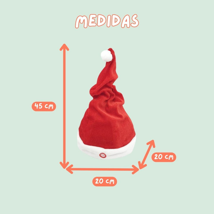 Gorro Dançante de Natal