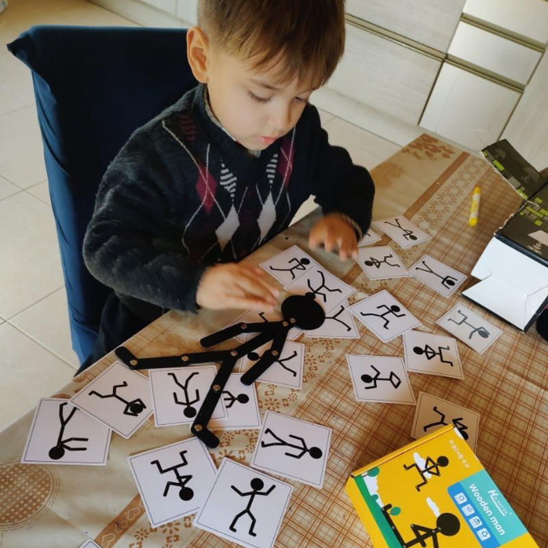 Bonequinho Articulado (2ª caixa com 50%OFF)