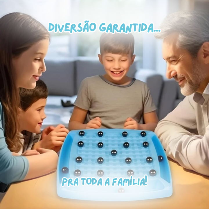 Xadrez Magnético com Bolinhas