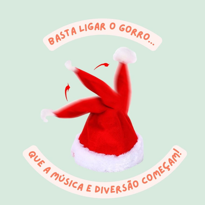 Gorro Dançante de Natal