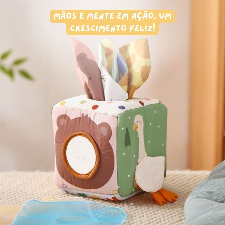 Bebê Puxa - Caixa Mágica de Lenços
