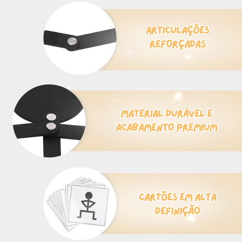 Bonequinho Articulado COMPRE 1 E GANHE + 1