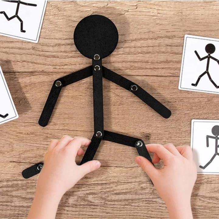 Bonequinho Articulado (2ª caixa com 50%OFF)