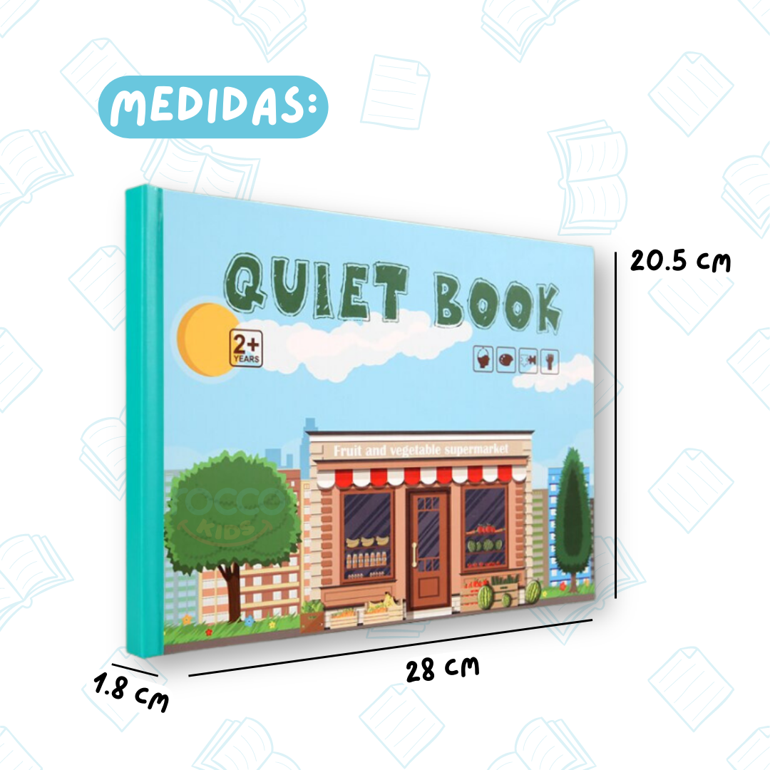 QUIET BOOK Montessori + Super Brinde