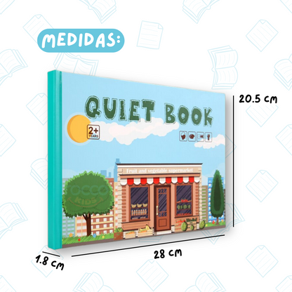 QUIET BOOK Montessori + Super Brinde