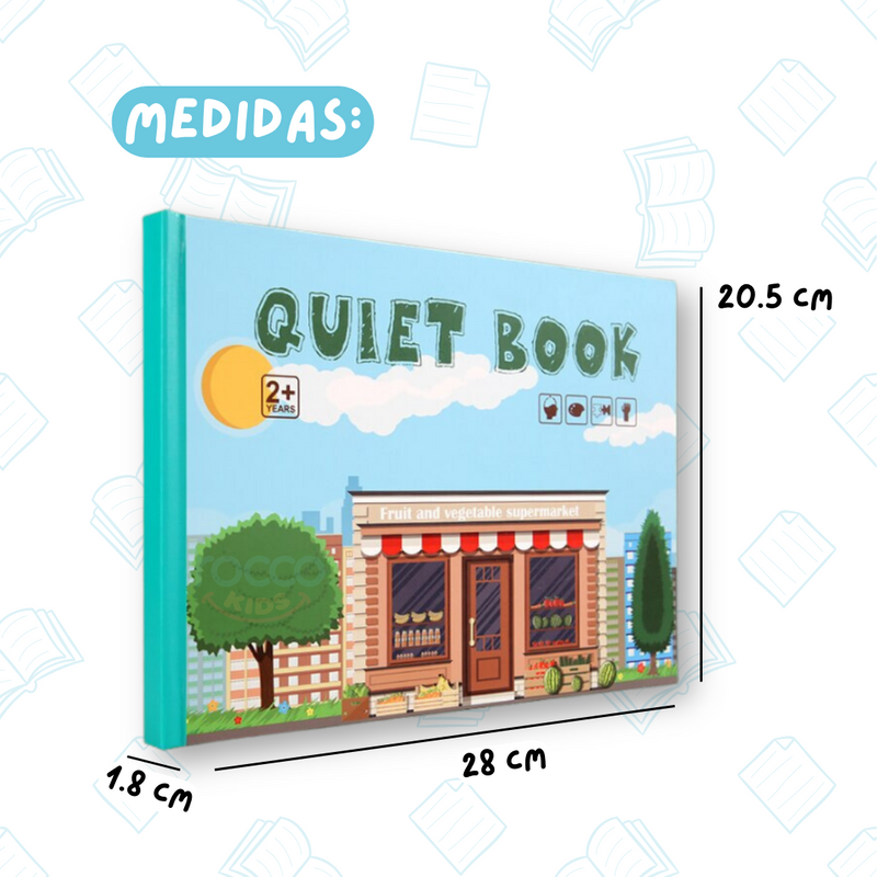 QUIET BOOK Montessori + Super Brinde