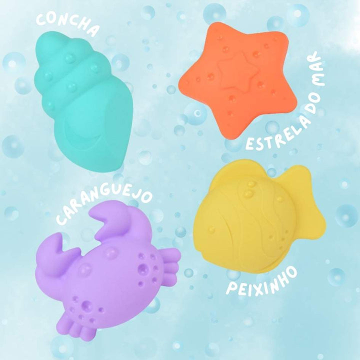 Kit Malinha de Praia + 2 Brindes (Chapéu e Óculos)