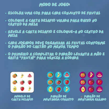 Mestre das Frutas - Jogo de Correspondência