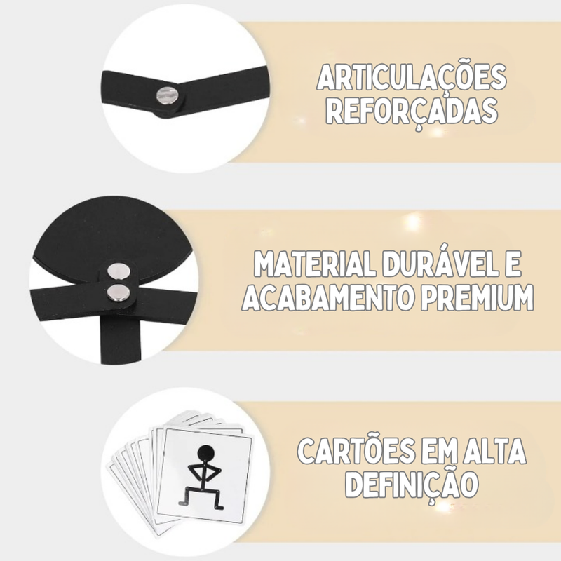 Bonequinho Articulado (2ª caixa com 50%OFF)