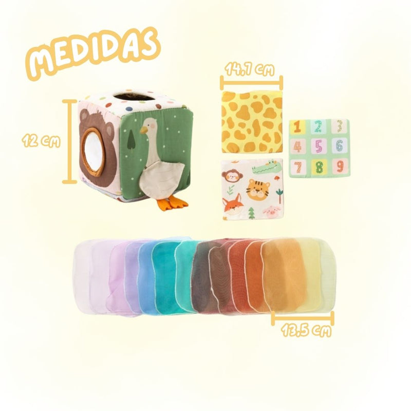 Bebê Puxa - Caixa Mágica de Lenços