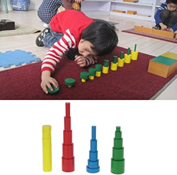 Bloco de Empilhar Montessori Inspire
