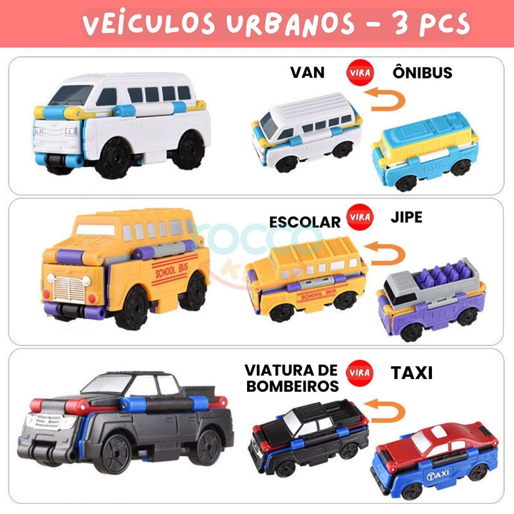 FlipCar Transformer - Carrinho 2 em 1