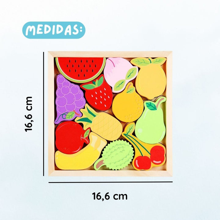 Quebra Cabeça Montessori 3D