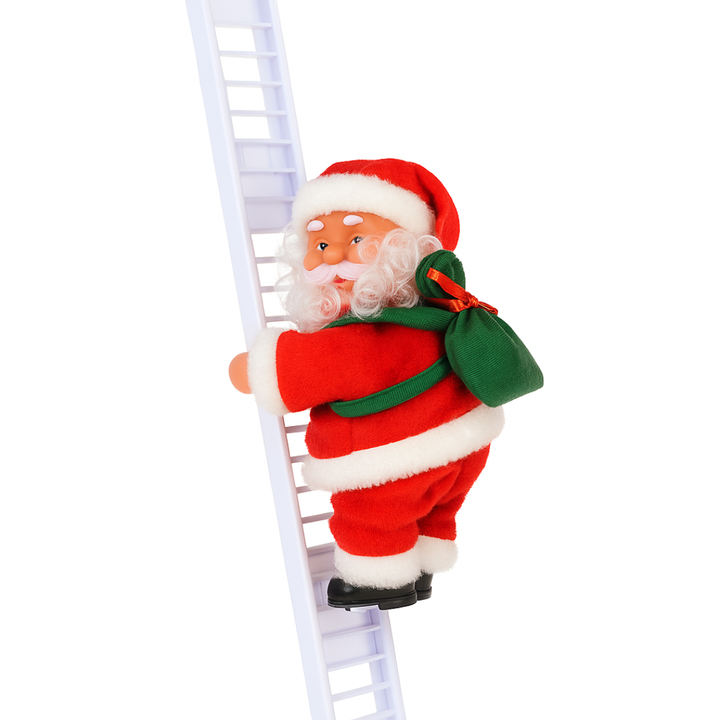Papai Noel Escalador – Brinquedo de Natal Musical