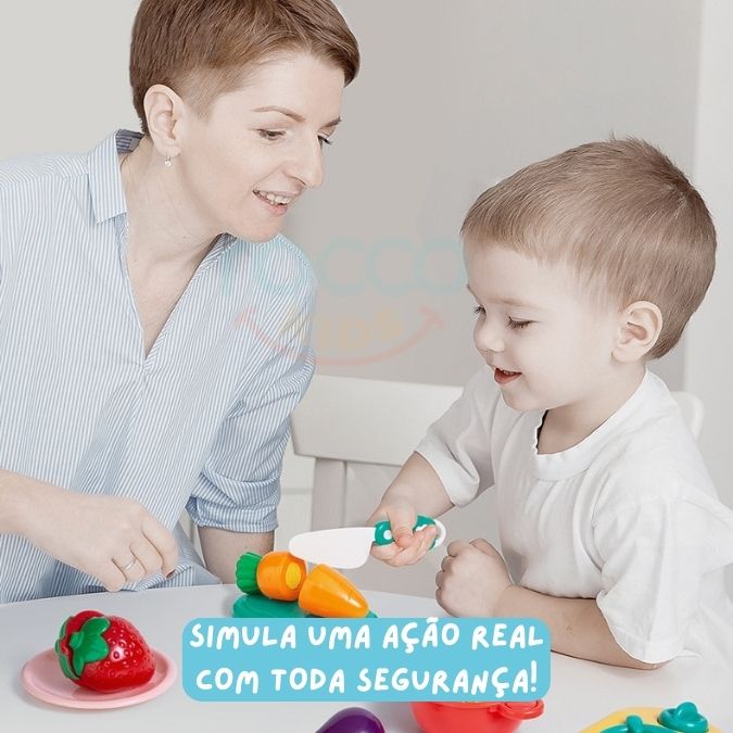 Kit Master Chefinho - Completo com 27 peças + Cestinha de brinde!