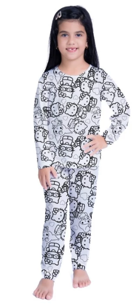 Pijama de Colorir