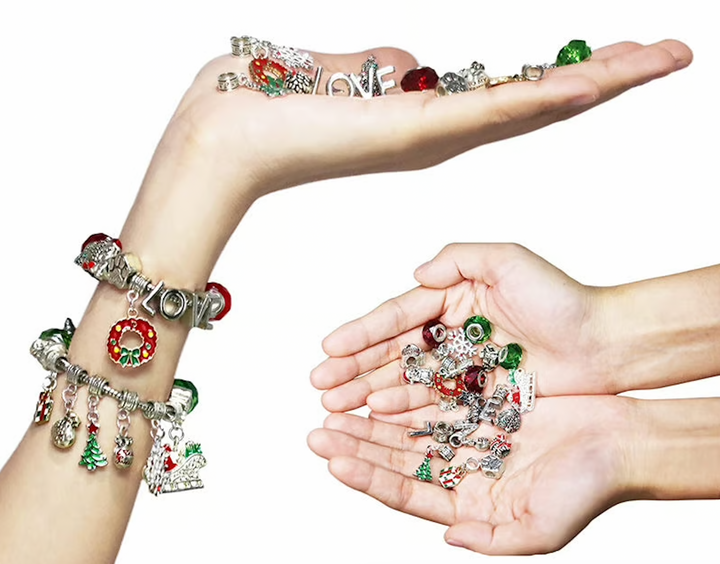 Calendário do Advento - Pulseira Natalina