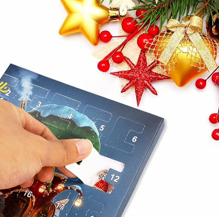 Calendário do Advento - Pulseira Natalina