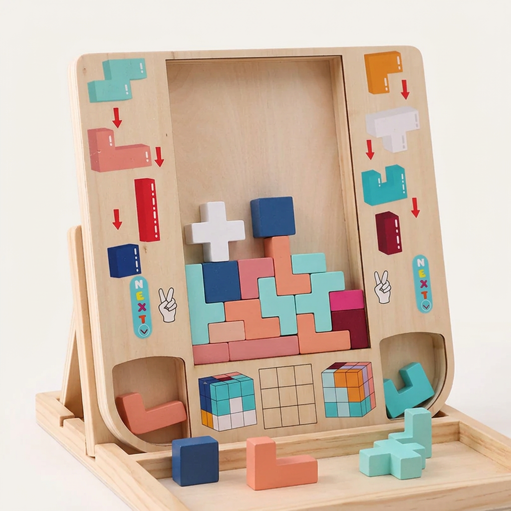 Tetris de Madeira