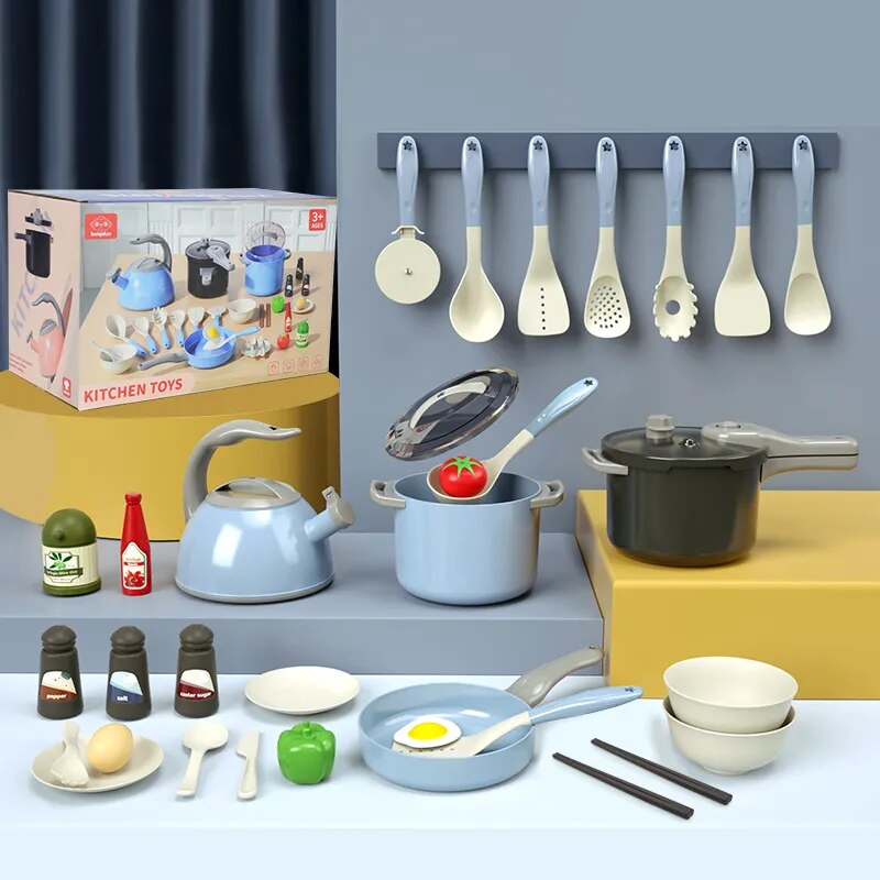Kit 32 Peças de Cozinha Infantil