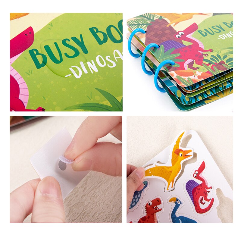 Busy Book - Livro Sensorial para Crianças