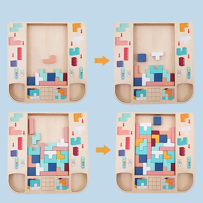 Tetris de Madeira