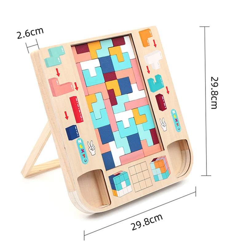 Tetris de Madeira
