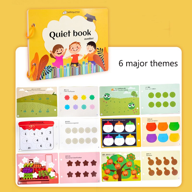 Busy Book - Livro Sensorial para Crianças