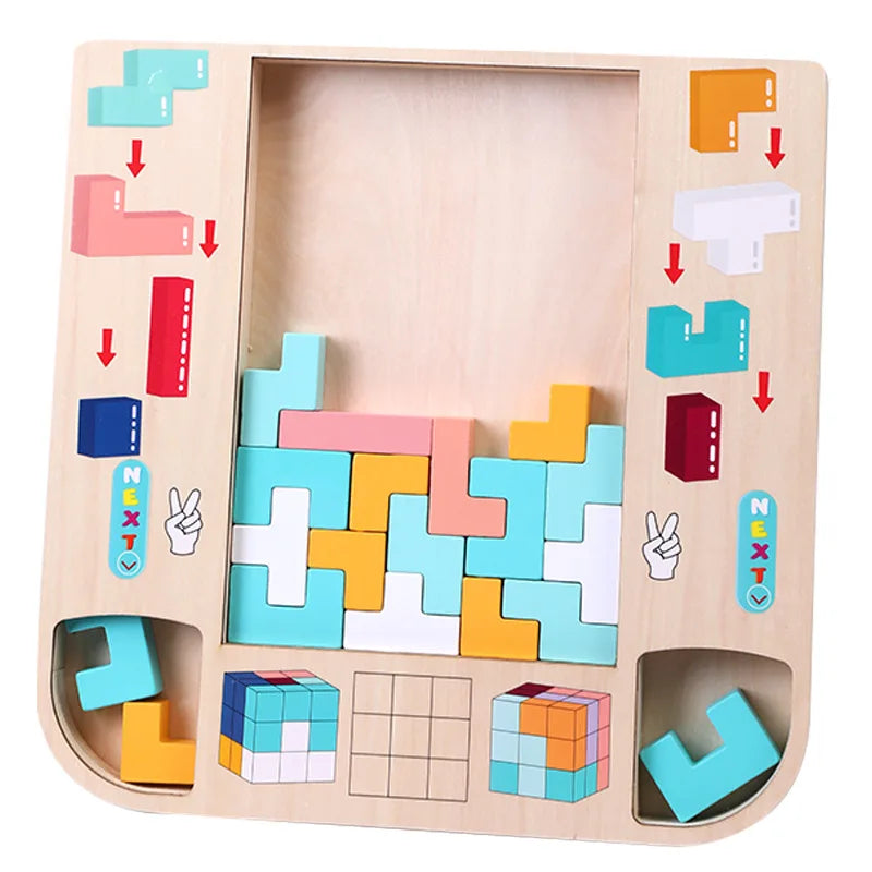 Tetris de Madeira
