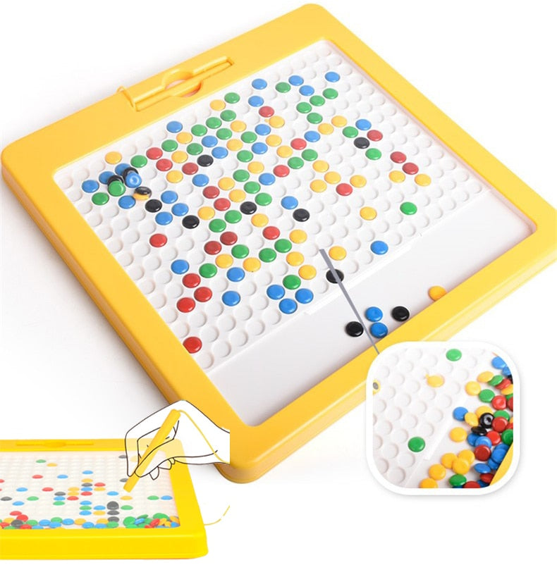 Criança Educational Toys jogo de tabuleiro Montessori Magnet