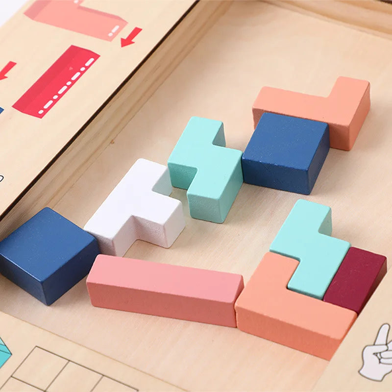 Tetris de Madeira