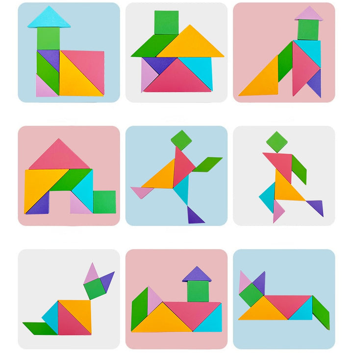 Tangram Educativo Montessori Inspired