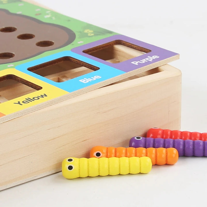 Caça às Cores - Jogo de Classificação das Minhoquinhas