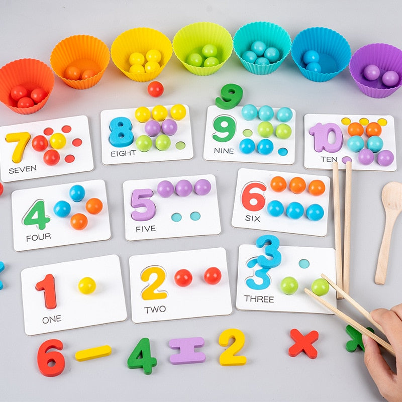 Brinquedo Multifunções de Aprendizagem Montessori Inspire