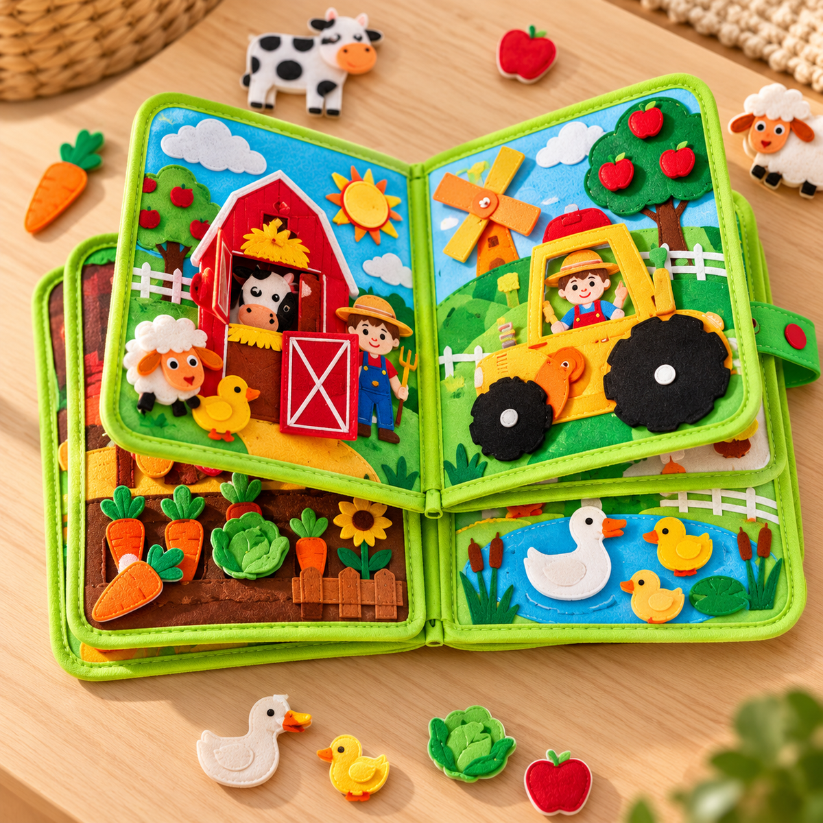 Livro Sensorial Fazenda Rocco Kids - imagem 3