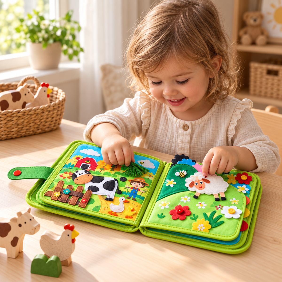 Livro Sensorial Fazenda Rocco Kids - imagem 2